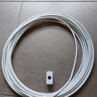 cavo antenna tv 12mt con modulo tv presa