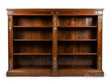 Coppia di Librerie in Legno Stile Classico