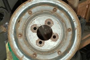 cerchio conservato prima vernice vespa piaggio vb1