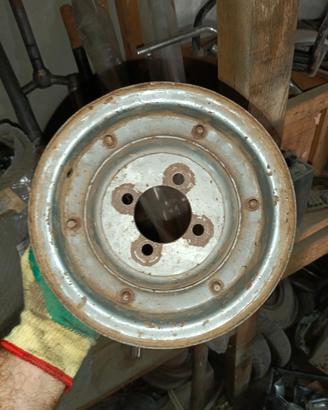 cerchio conservato prima vernice vespa piaggio vb1
