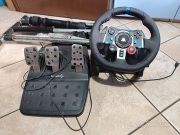 Logitech G29 + supporto 