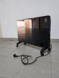 Stufa elettrica in vetro display LED touchscreen