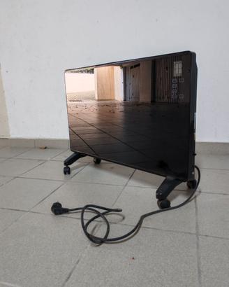 Stufa elettrica in vetro display LED touchscreen