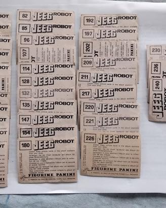 figurine Panini serie Jeeg