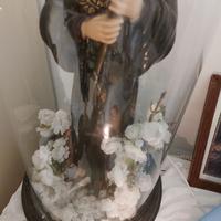 campana antica vetro per santo santa Madonna Gesù