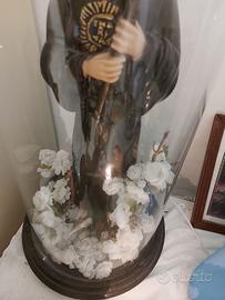 campana antica vetro per santo santa Madonna Gesù