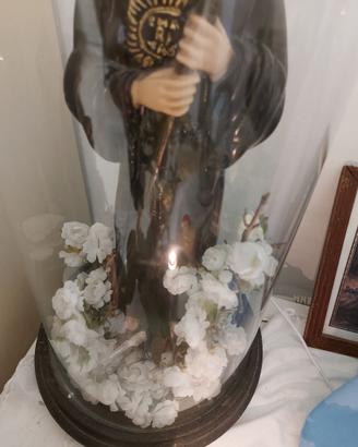 campana antica vetro per santo santa Madonna Gesù