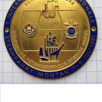 Placca badge stemma emblema auto-moto DMV FIM