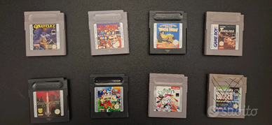 Lotto giochi Nintendo Game Boy videogame