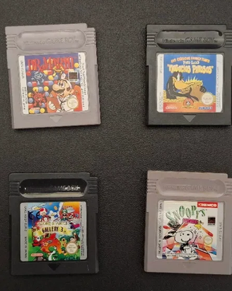 Lotto giochi Nintendo Game Boy videogame