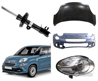 Fiat 500 L musata cofano fanale airbag freni 18>