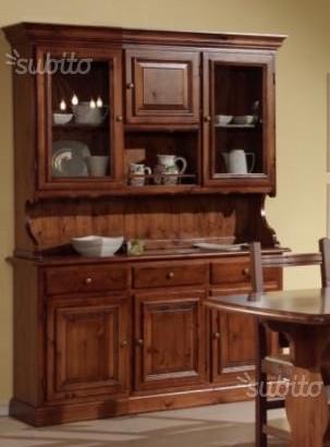 Credenza tre ante in legno massello