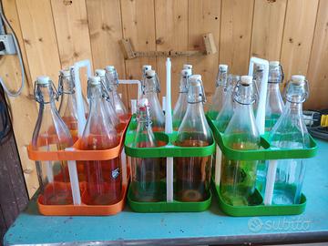 Bottiglie 6*3 da distributore acqua / vino