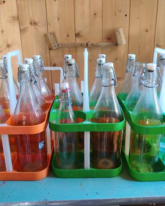 Bottiglie 6*3 da distributore acqua / vino