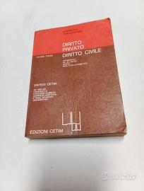 DIRITTO PRIVATO DIRITTO CIVILE VOLUME 1, DOMENICO 