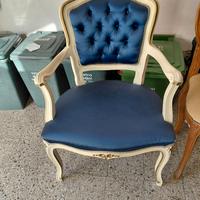 Poltrona in stile Luigi Filippo