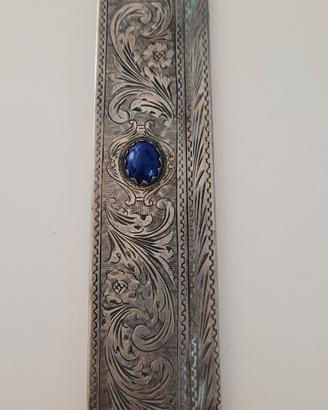 Pettinino vintage in argento