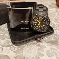 OrologioSectorExpander90  nero sportivo