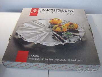 Piatto per torta in vetro diametro 33 cm.