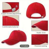 Set di cappellini di vari colori personalizzabili 