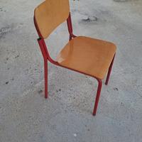 Sedie tipo scuola €20