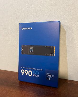 Samsung 990 EVO Plus SSD 1TB M.2 NVMe MZ-V9S1T0BW