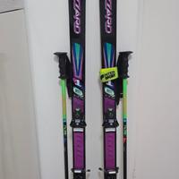 sci vintage 170 e racchette neve