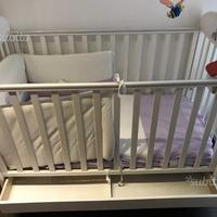Cameretta completa nanna paracolpi materasso bagno
