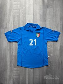 Maglia Italia Kappa Kombat Vintage 2000-2002 N°21