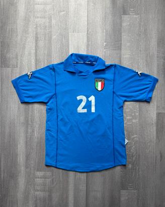 Maglia Italia Kappa Kombat Vintage 2000-2002 N°21