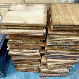 Piastrelle parquet rovere massello