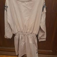 vestito in felpa di cotone