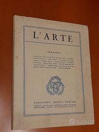 «L'Arte» di Adolfo Venturi. 1957.