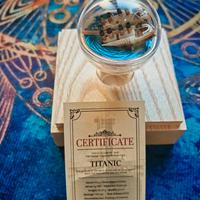 MONETA 5 $ DOLLARI TITANIC ANNIVERSARIO 110° ANNO