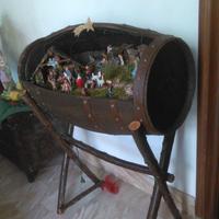 presepe in botte antica