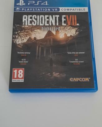 Resident Evil 7 Biohazard Ps4