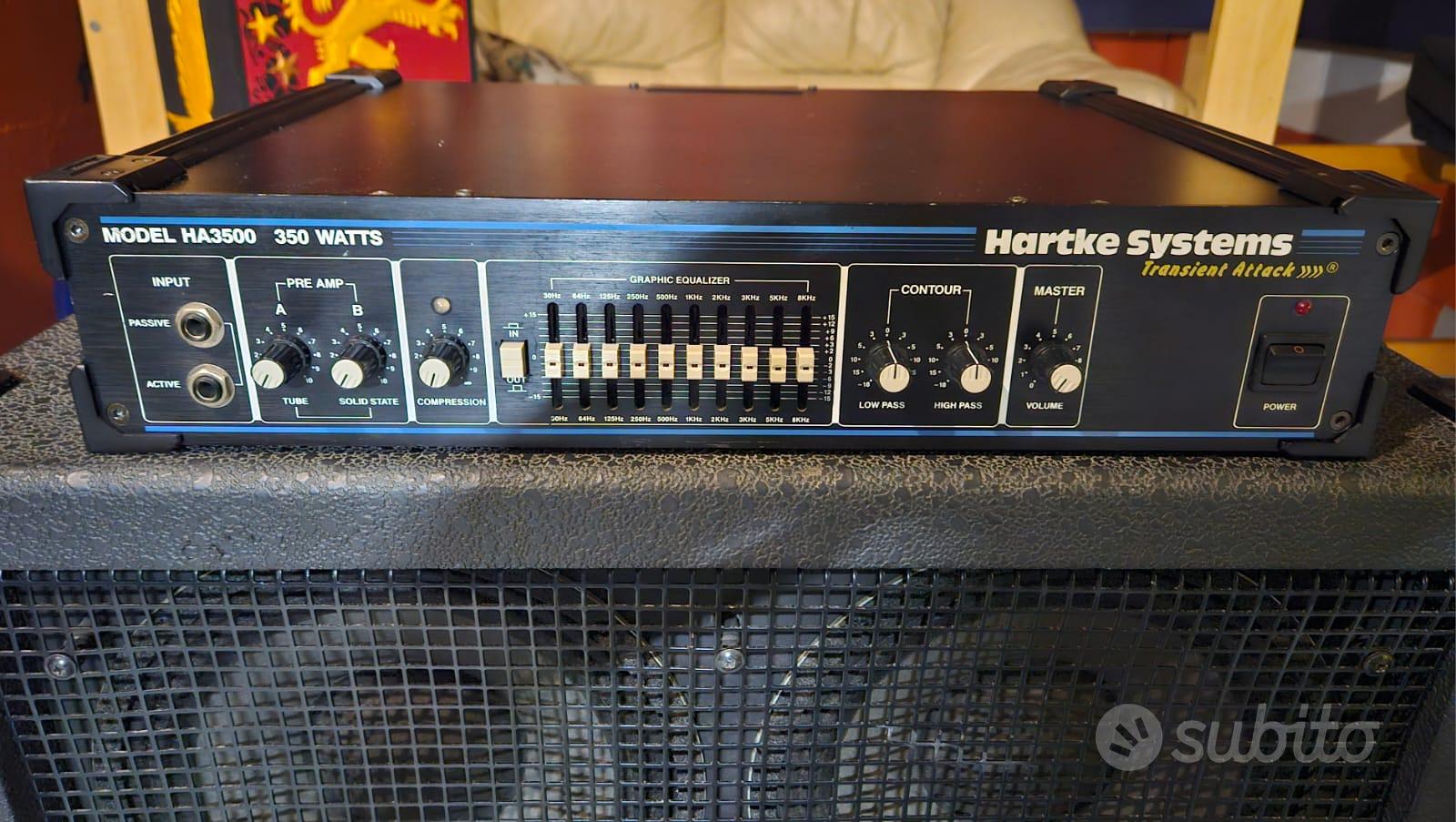 Hartke HA3500 (350W) + Cassa Laney 4x10 UK - Strumenti Musicali In