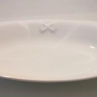 4 piatti porcellana Barilla ovali