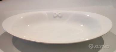 4 piatti porcellana Barilla ovali
