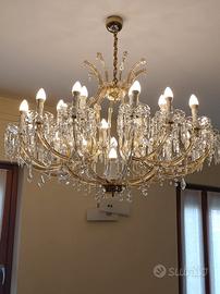 Lampadario classico in cristallo stile veneziano –