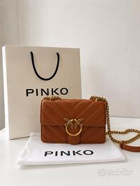 Borsa marrone love birds