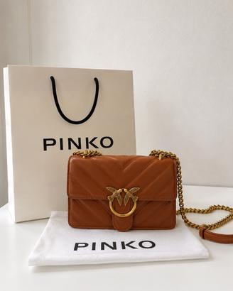 Borsa marrone love birds
