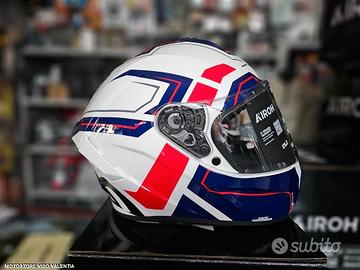 Casco integrale airoh spark 2 dart blue red gloss