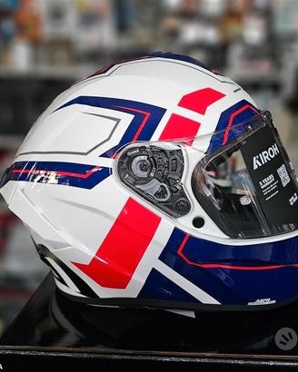 Casco integrale airoh spark 2 dart blue red gloss