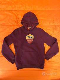 Felpa AS Roma con cappuccio