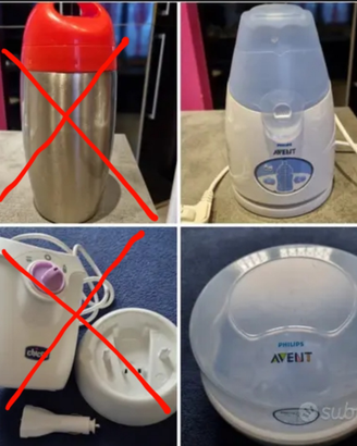 Scaldabiberon, sterilizzatore per microonde