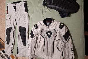 Completo Moto REV'IT Vertex Air + Paraschiena