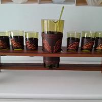 Raro servizio Sangria/liquore Vintage anni '60/'70