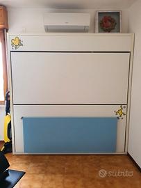 Letto a castello a scomparsa marca CLEI