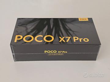 Smartphone POCO X7 Pro 5G 12/512GB Black NUOVO!